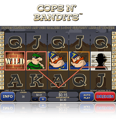 Cops n′Bandits Spiel