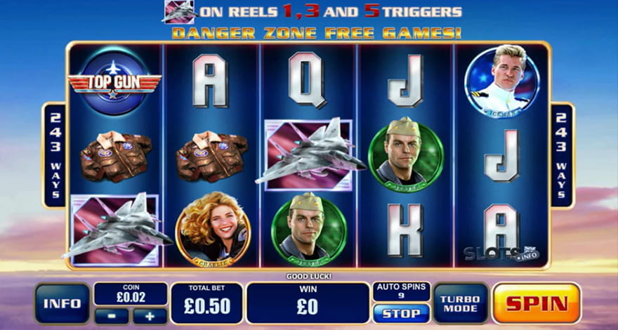 Top Gun Slot by Playtech